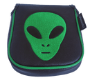 L.A.B. DF2.1 Embroidered Center Shaft Putter Cover by ReadyGOLF - Green Alien