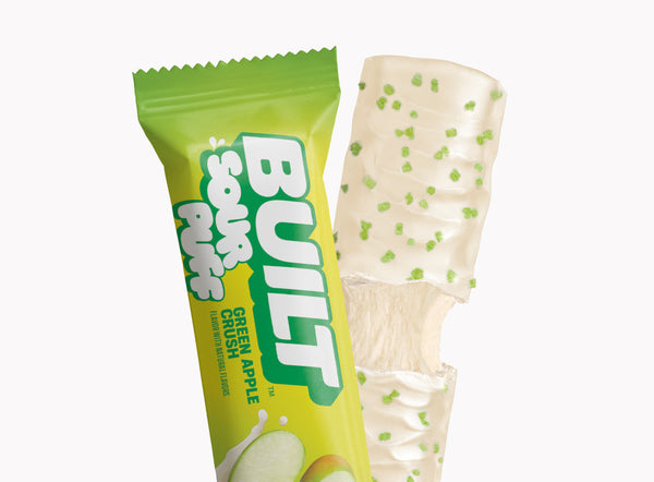 Green Apple Crush Protein Bars (Box of 12) by Built