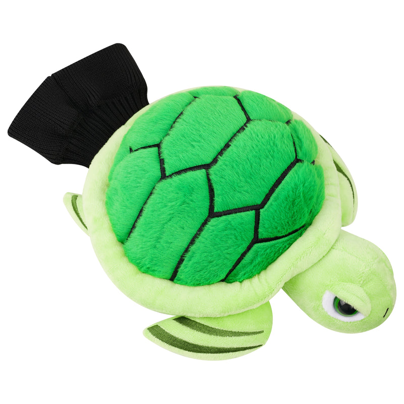 Green Turtle Driver Headcover with Long Neck Sock