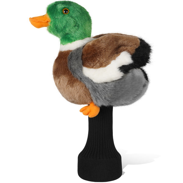 Mallard Duck Driver Headcover with Long Neck Sock