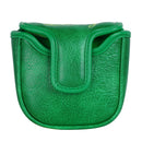 Green Lucky Four Leaf Clover Embroidered Mallet Putter Cover