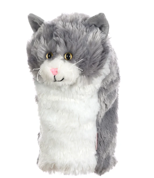 Daphne's Headcovers - Gray & White Cat