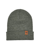 HAAKWEAR Classic Fusion Cuffed Beanie - Gray / Green, Made in USA