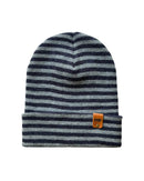 HAAKWEAR Classic RORO Cuffed Beanie / Hat - Gray / Denim, Made in USA