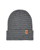 HAAKWEAR Traditional Contrast Cuffed Beanie / Hat - Gray / Denim, Made in USA