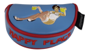 Happy Place Embroidered Putter Cover - Mid Mallet