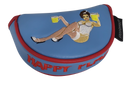 Happy Place Embroidered Putter Cover - Mid Mallet