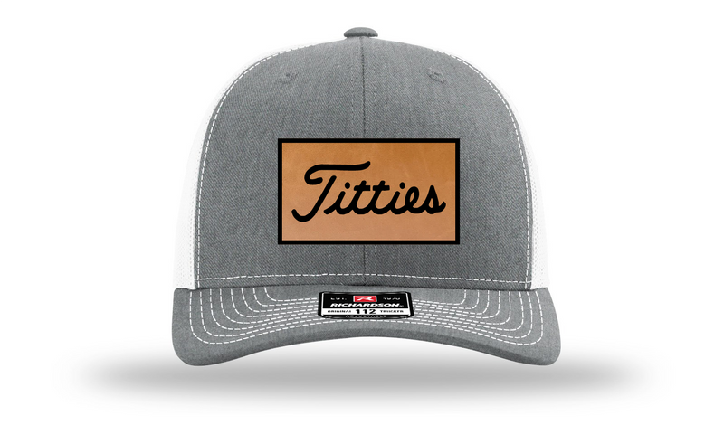Titties Snapback Trucker Hat by Patch Hats