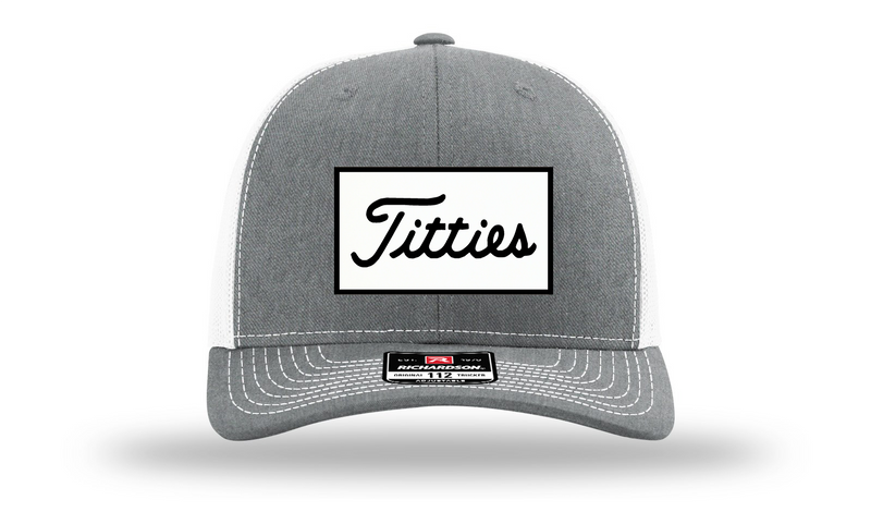 Titties Snapback Trucker Hat by Patch Hats