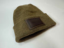 Haakwear Cleveland H Stitch Cuffed Beanie - Made in USA Hats (Limited Edition) - Brown / Green Fusion