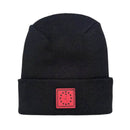 Love-Inspired H-Stitch Beanie – Black Heart Clock | Limited Edition | Trending Now