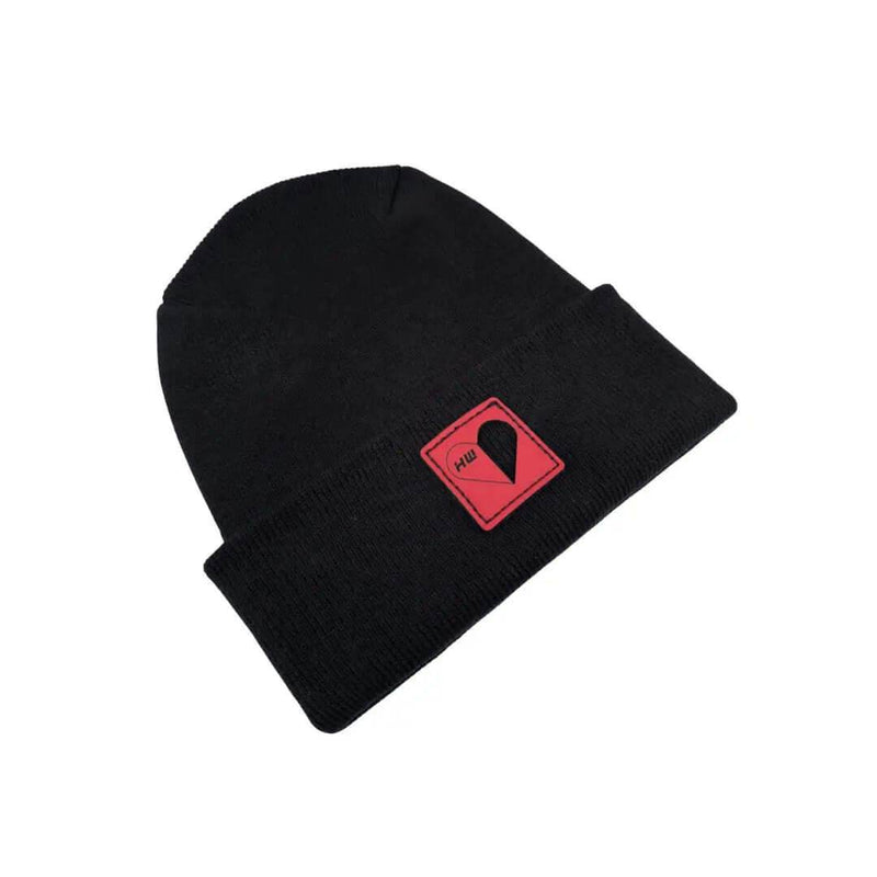 Love-Inspired H-Stitch Beanie – Black | Limited Edition