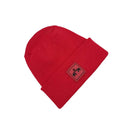 Love-Inspired H-Stitch Beanie – Scarlet Red Elelove Elephants