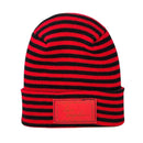 Haakwear Los Angeles Beanie - Made in USA Hats (Limited Edition) - Black / Red RoRo