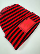 Haakwear Los Angeles Beanie - Made in USA Hats (Limited Edition) - Black / Red RoRo