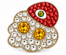 Bonjoc: Ball Marker & Hat Clip - Ham and Egg