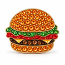 Bonjoc: Hamburger Ball Marker & Hat Clip