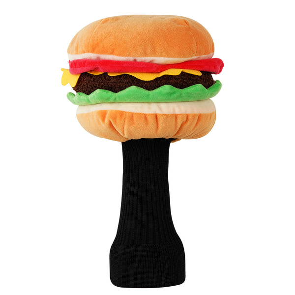 Hamburger Driver Headcover with Long Neck Sock