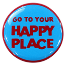 Happy Place Golf Ball Marker by ReadyGOLF