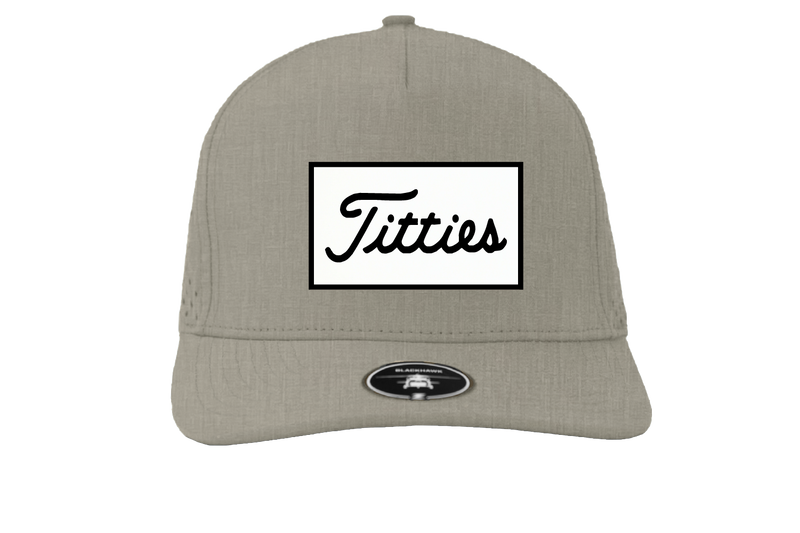 Titties Performance Golf Cap by Patch Hats