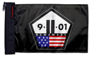 911 Remember 12"x18" Forever Wave Flag