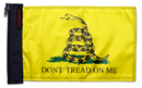 Gadsden "Don't Tread On Me" 12"x18" Forever Wave Flag for Jeep Wrangler JL 2-Door 2018-Present