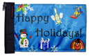 Happy Holidays 12"x18" Forever Wave Flag for Jeep Wrangler YJ 1986-1995