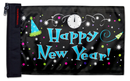 Happy New Year 12"x18" Forever Wave Flag for Jeep Wrangler TJ 1996-2006