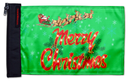 Merry Christmas 12"x18" Forever Wave Flag