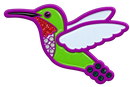 Hummingbird Crystal Ball Marker & Hat Clip by ReadyGOLF