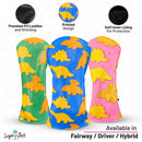 Dino Nugget Fairway Wood Headcover | Premium Golf Fairway Cover | Soft Protective Interior | Durable Synthetic Leather