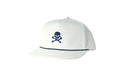 Jolly Roger Needlepoint Rope Hat
