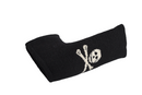 Jolly Roger Black Needlepoint Blade Putter Headcover