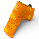 Dino Nugget Blade Putter Headcover | Magnetic Golf Putter Cover | Premium Synthetic Leather | Soft Protective Interior