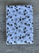 Black & White Floral Ball Mark Buddy