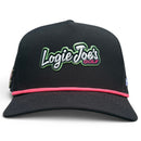 Logie Joe’s "Classic" Golf Hat | Snapback Cap | Built-in Magnetic Ball Marker Holder + Marker Included | Adjustable Script Logo