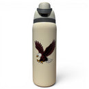 Hydration Bottle – Eagle | 32oz Insulated Stainless Steel | Flip Straw Lid w/ Handle