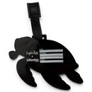 Salty Turtle Clip-On Tag | Multi-Use Bag Tag, Travel Tag, Golf Accessory