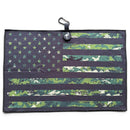 Tactical Golf Towel | 24” x 16” Microfiber Towel | Magnetic Clip & Carabiner | Premium Golf Accessory