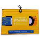 Block Party Golf Towel | 24” x 16” Microfiber Towel | Magnetic Clip & Carabiner | Premium Golf Accessory