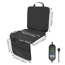 LITEGUEST USB Heated Stadium Seat Cushion Foldable Portable Chair Pad