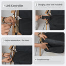 LITEGUEST USB Heated Stadium Seat Cushion Foldable Portable Chair Pad