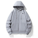 LITEGUEST USB Heated Hoodie 5-Zone Heated Zip-up Hooded Sweatshirt