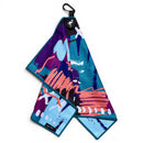 Midnight Mayhem Golf Towel | 24” x 16” Microfiber Towel | Magnetic Clip & Carabiner | Premium Golf Accessory