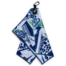Fairway Frenzy Golf Towel | 24” x 16” Microfiber Towel | Magnetic Clip & Carabiner | Premium Golf Accessory