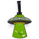 Albatross Abduction Clip-On Tag | Multi-Use Bag Tag, Travel Tag, Golf Accessory