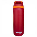 Hydration Bottle – Parrot Patrol | 32oz Insulated Stainless Steel | Flip Straw Lid w/ Handle