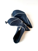 Sassy Caddy: Ladies Golf Headcovers (Set of 3) - Navy with White Piping