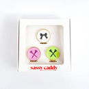 Sassy Caddy:  Ball Marker Hat Clip - Set of 3