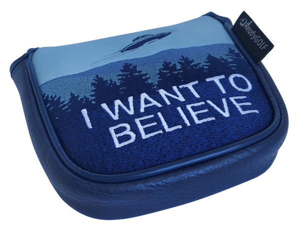 L.A.B. DF3 Embroidered Center Shaft Putter Cover by ReadyGOLF - I Want to Believe PRE-ORDER